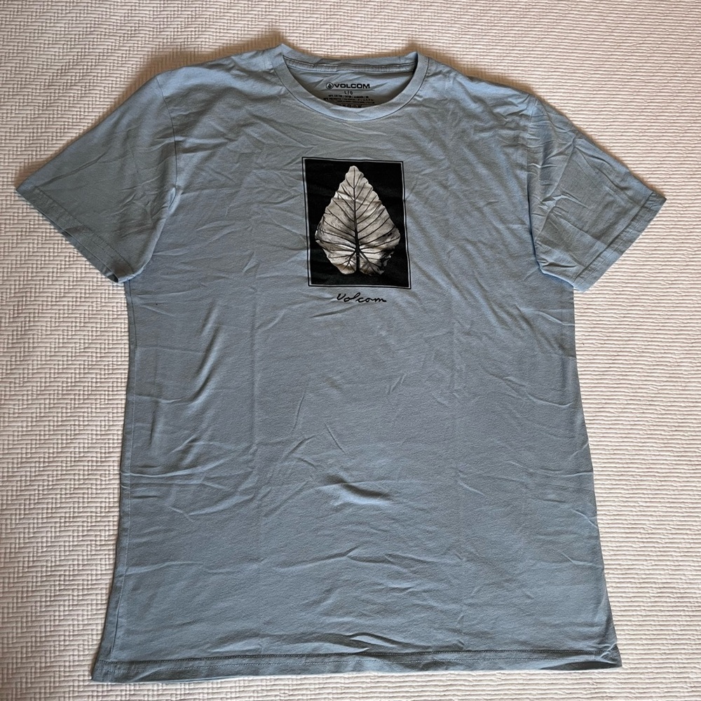 Volcom Light Blue T-Shirt (L)